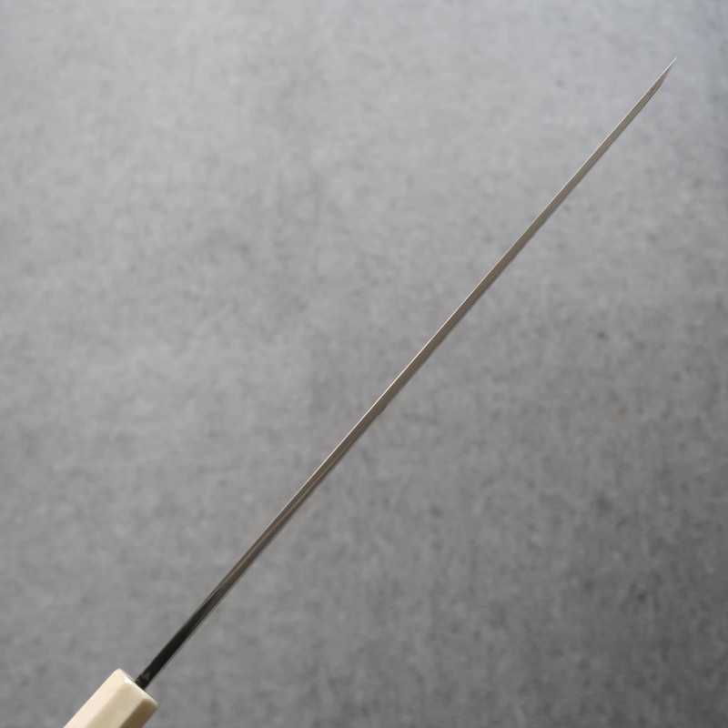 Sakimaru Takohiki SUISIN White Steel Fuji-Honyaki Mirror Finish Ebony Octagonal Handle (300mm)