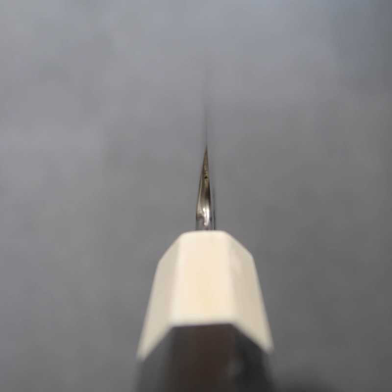 Sakimaru Takohiki SUISIN White Steel Fuji-Honyaki Mirror Finish Ebony Octagonal Handle (300mm)