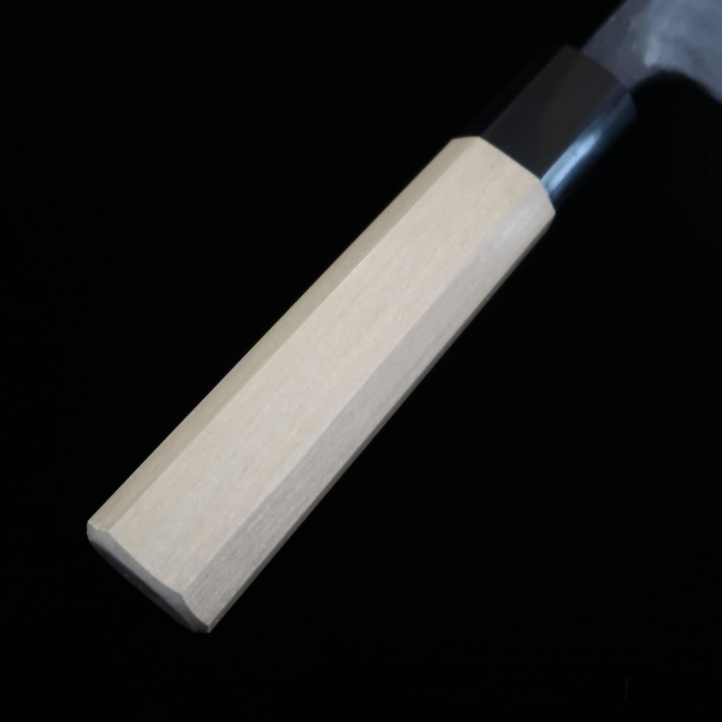 進藤恭平 KYOUHEI SHINDO 菜切 青紙二号 黒打ち 朴八角柄 (165mm)
