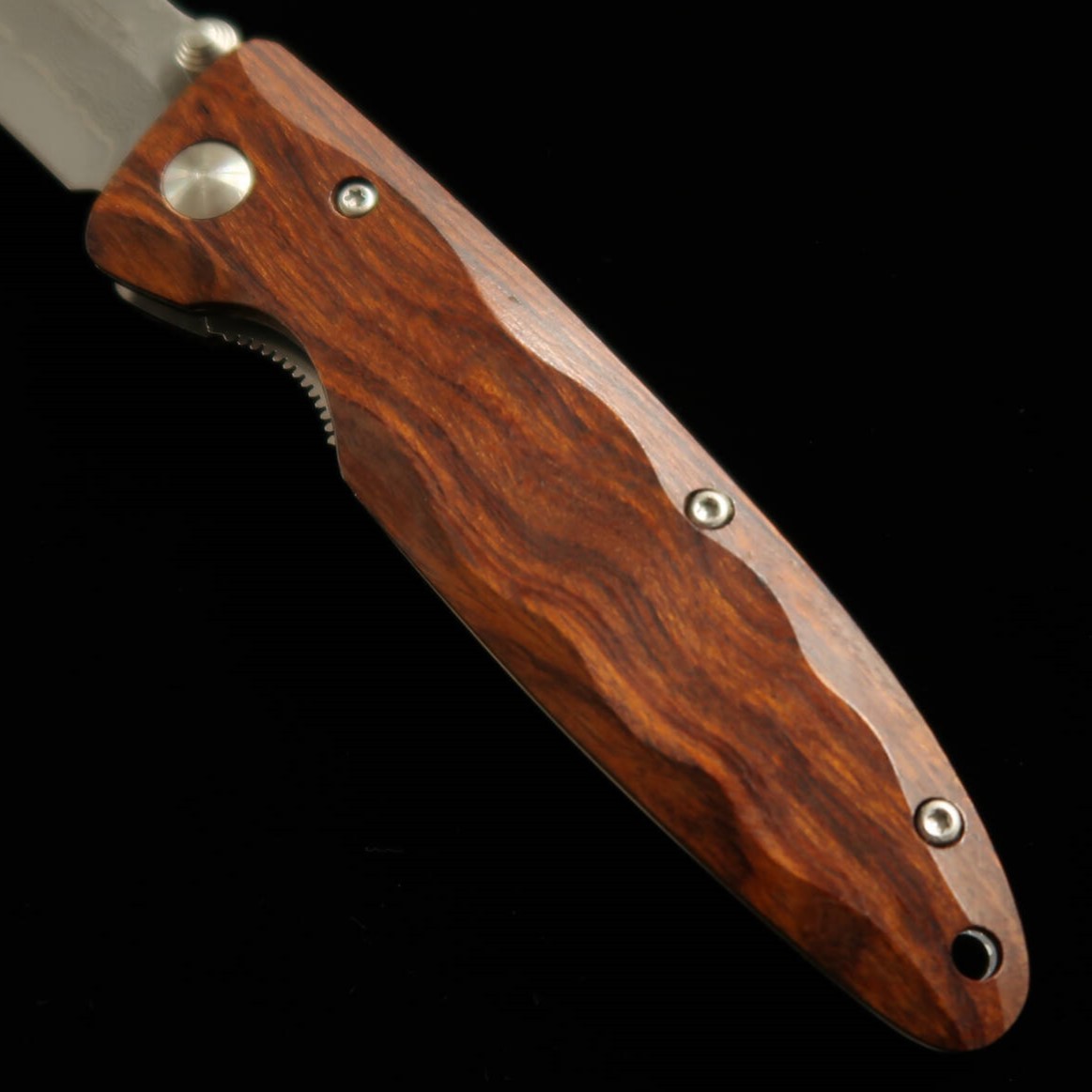 Folding Knife MCUSTA Classic Wave Damascus Ironwood MC-0018D (85mm)