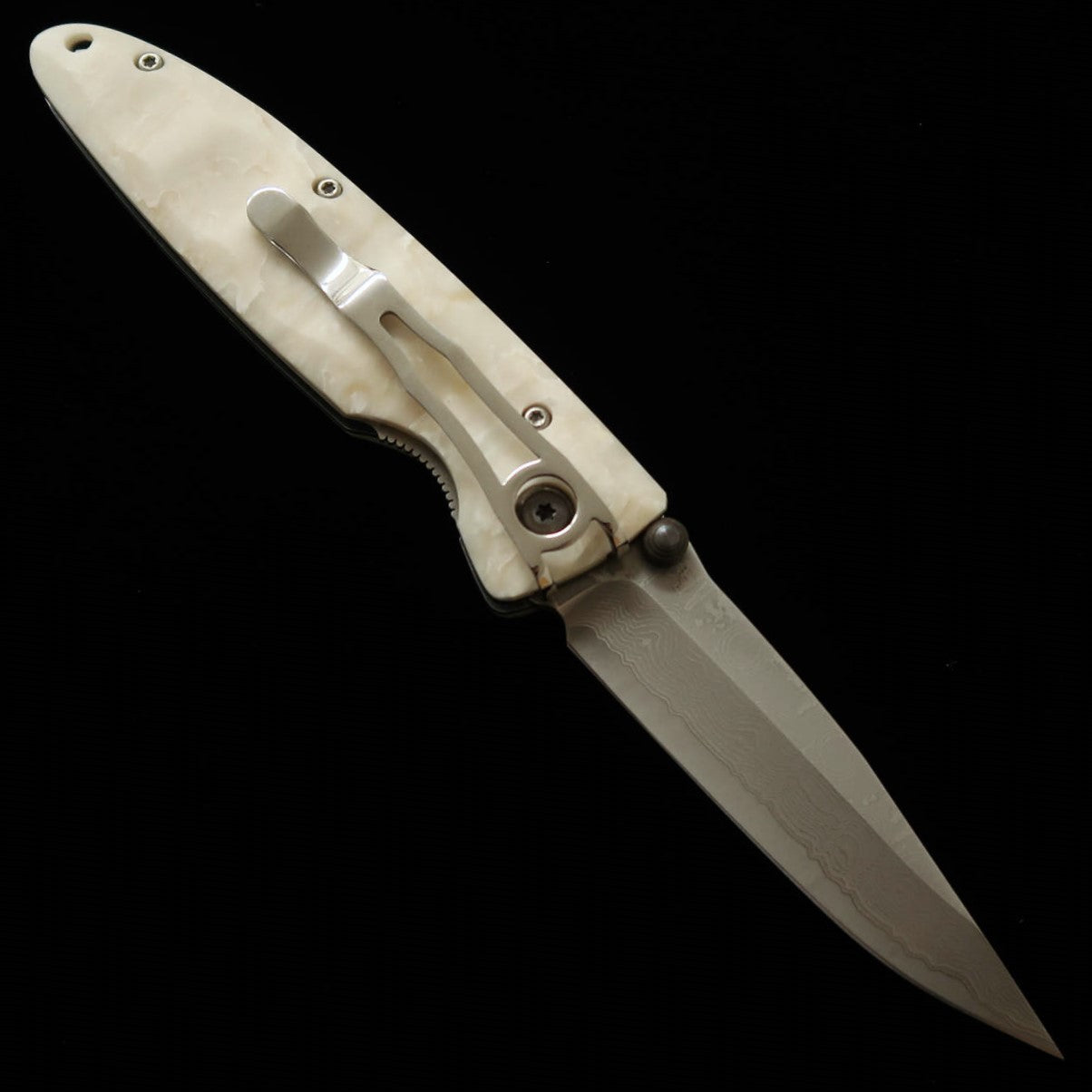 エムカスタMCUSTA クラシックウェイブ ダマスカス VG10 コーリアンハンドル MC-0019D (85mm)