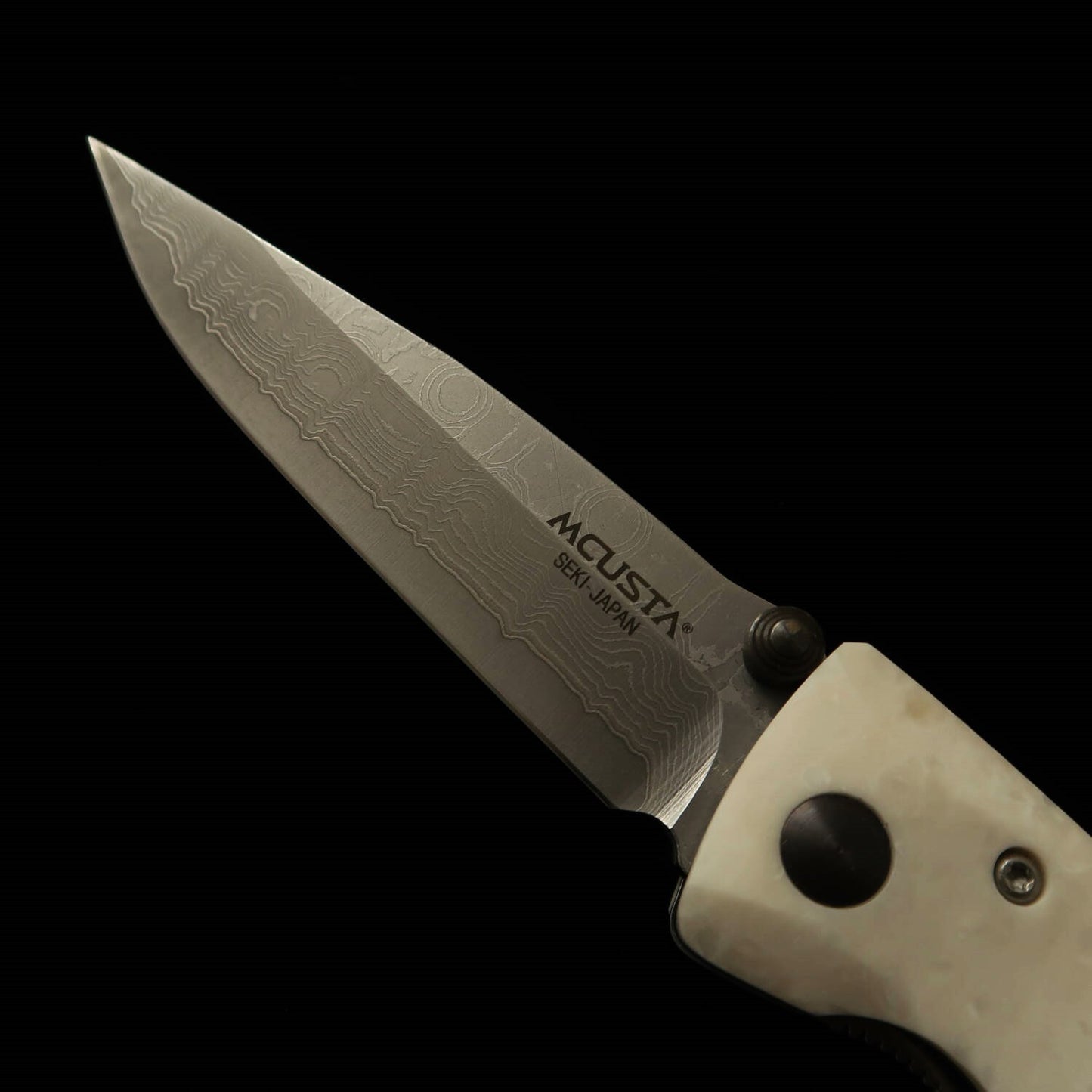 エムカスタMCUSTA クラシックウェイブ ダマスカス VG10 コーリアンハンドル MC-0019D (85mm)