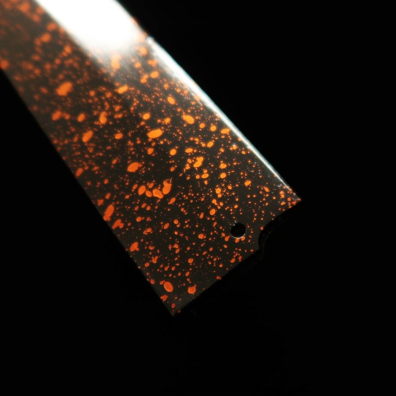 Bainha para Yanagiba laqueada marrom dourado/escuro (300mm)