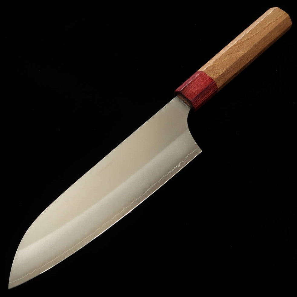 STYLE-K Kurosaki Makoto - Ryuusei - Santoku Aogami Super mango de cerezo americano (170mm)