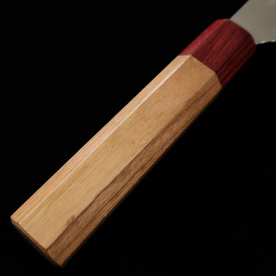 STYLE-K Kurosaki Makoto - Ryuusei - Santoku Aogami Super mango de cerezo americano (170mm)