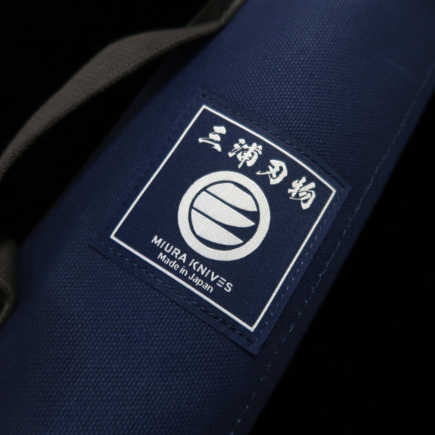Miura Facas Estojo de lona para facas 51×48cm para 4 facas (Azul marinho/preto/vermelho/verde/bege)