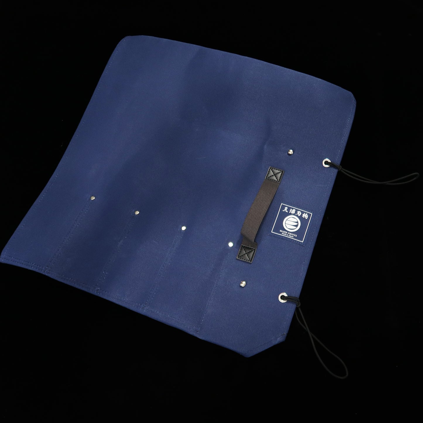 Miura Facas Estojo de lona para facas 51×48cm para 4 facas (Azul marinho/preto/vermelho/verde/bege)