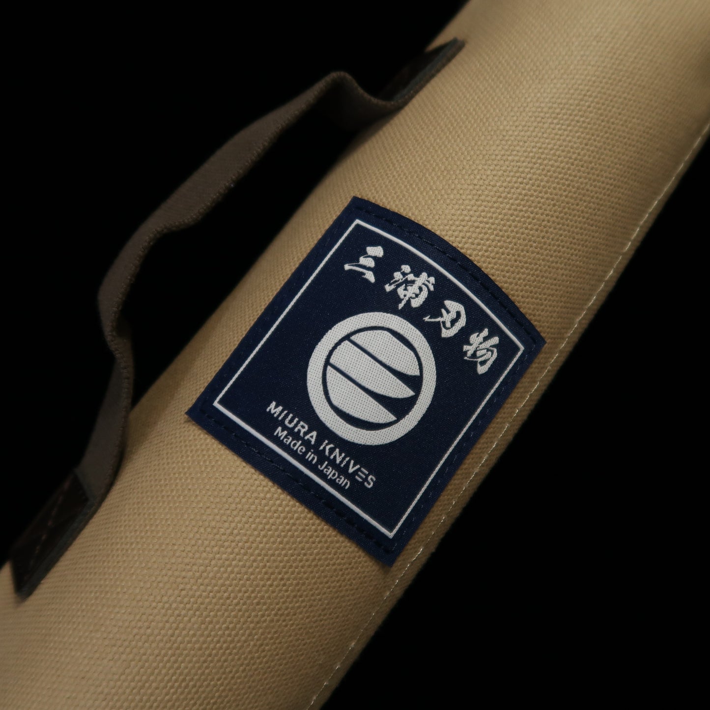Miura Facas Estojo de lona para facas 51×48cm para 4 facas (Azul marinho/preto/vermelho/verde/bege)