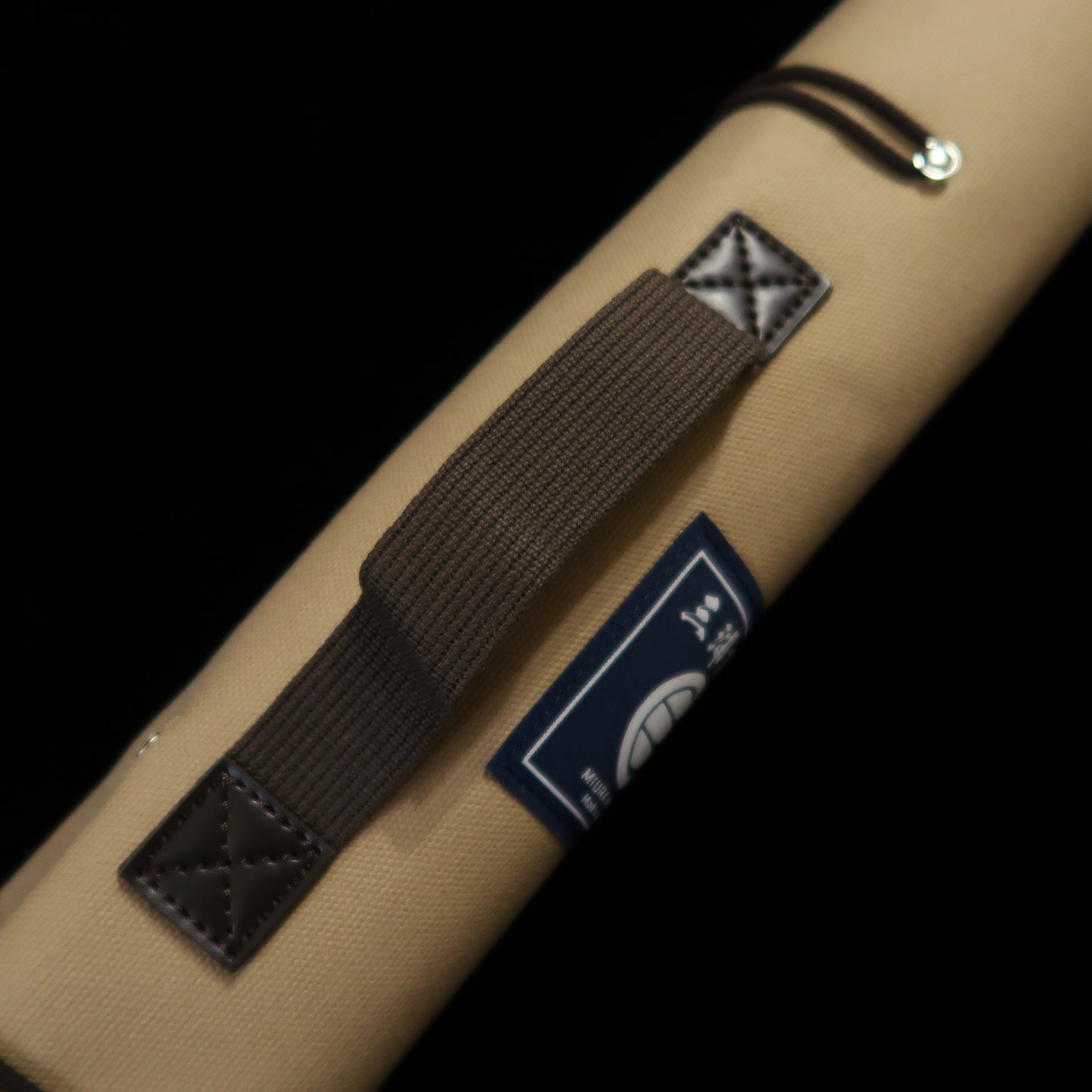 Miura Facas Estojo de lona para facas 51×48cm para 4 facas (Azul marinho/preto/vermelho/verde/bege)