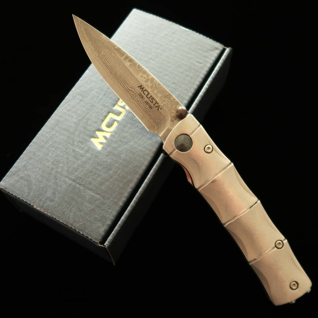 エムカスタ MCUSTA 森羅 竹シリーズ VG-10 ダマスカス MC-0033D (71mm)