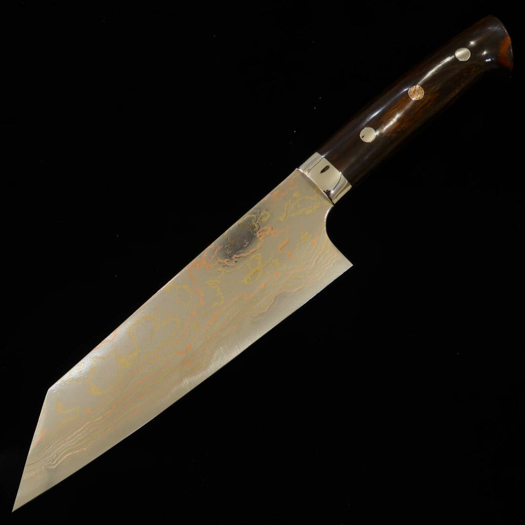 Saji Takeshi SAJI TAKESHI Damasco de colores Bunka madera de hierro (175 mm)