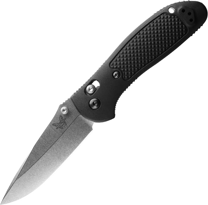 Benchmade BENCHMADE 551-S30V Griptilian lame droite argentée (85 mm)