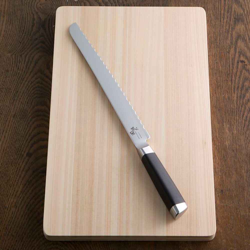 【店舗限定】関孫六 SEKI MAGOROKU ダマスカス AE-5207 パン切り (240mm)