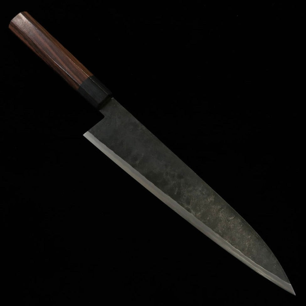 Takeda HAMONO TAKEDA Forja a mano de Bitchū, Deba de despiece extra grande, acero Hitachi Aogami Super (230~250 mm)