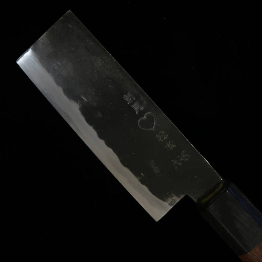 Takeda Hamono Small Nakiri Super Blue Steel (90-100mm)