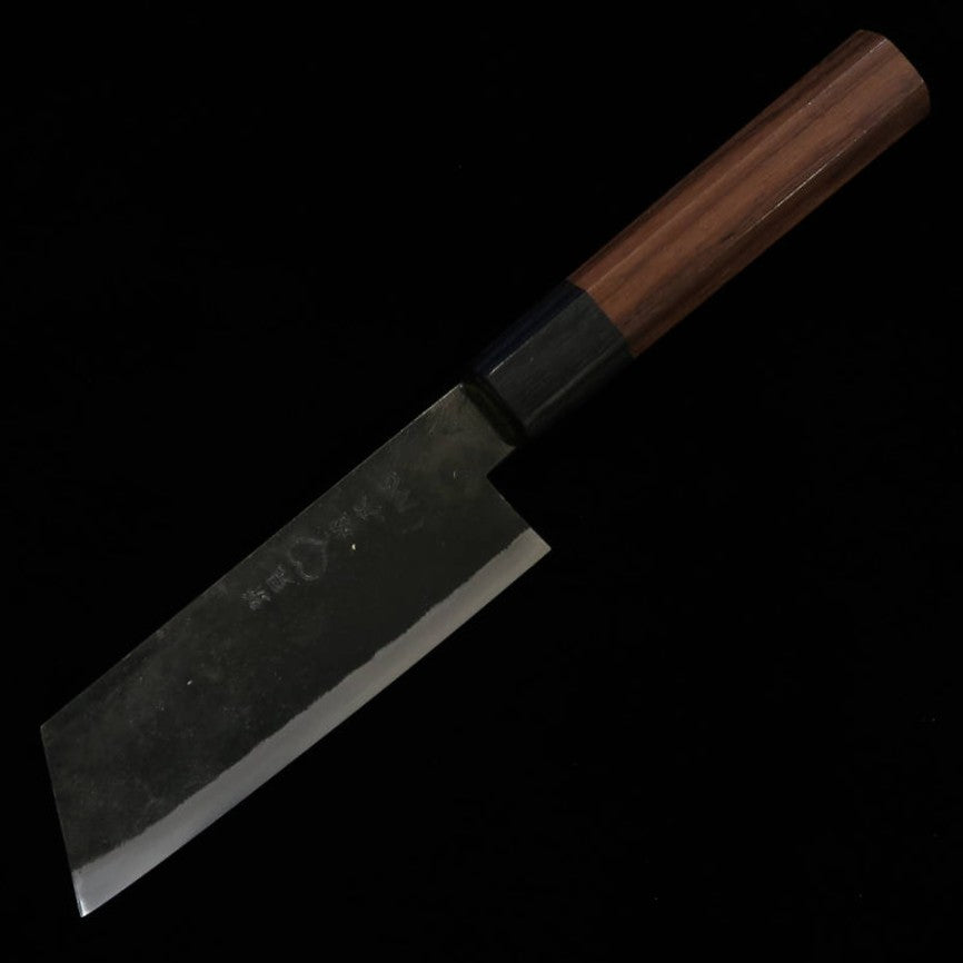 TAKEDA Hamono – Couteau Ko-Bunka forgé à la main à Bitchū – Acier Hitachi Aogami Super (100–120 mm)