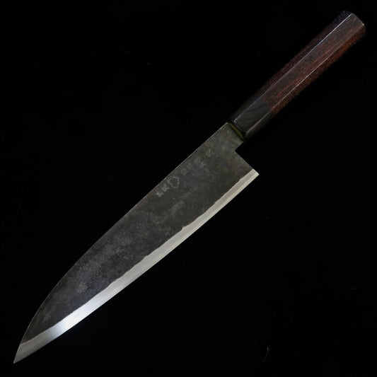 Takeda Hamono TAKEDA forja artesanal Bitchu, Deba para despiece grande, Hitachi Aogami Super Steel (200-220mm)