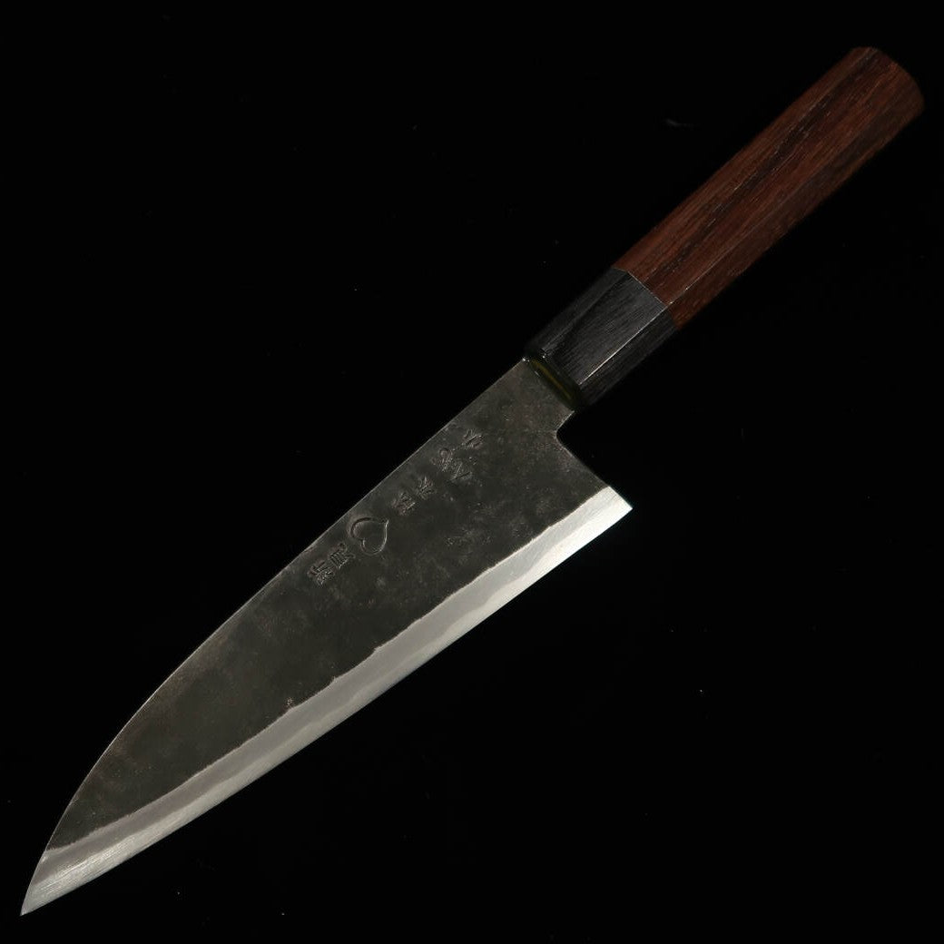 TAKEDA Facas - Forja manual Bitchu - Deba para filetar (pequena) - Aço Hitachi Aogami Super (140~160mm)