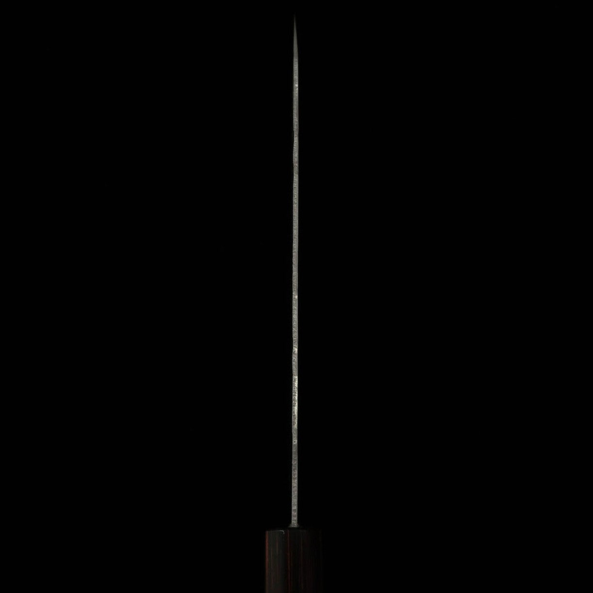 三浦MIURA 牛刀 銀紙三号 欅八角柄 木製鞘付き (180mm)