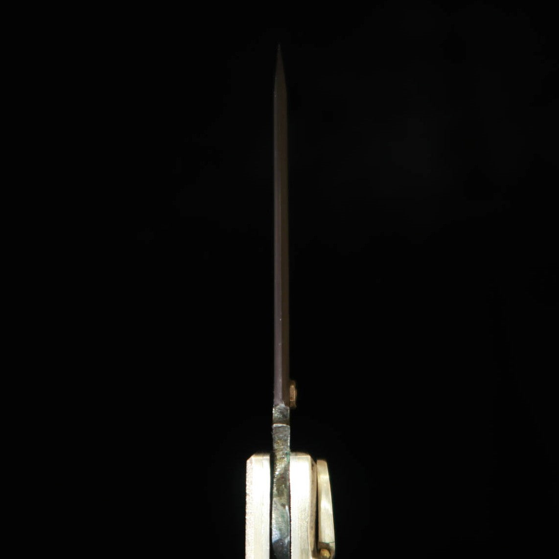 TAKEDA Cutelaria Forjado à Mão Bitchu Inagaki Fumio Faca Dobrável Special Lock Linen Micarta