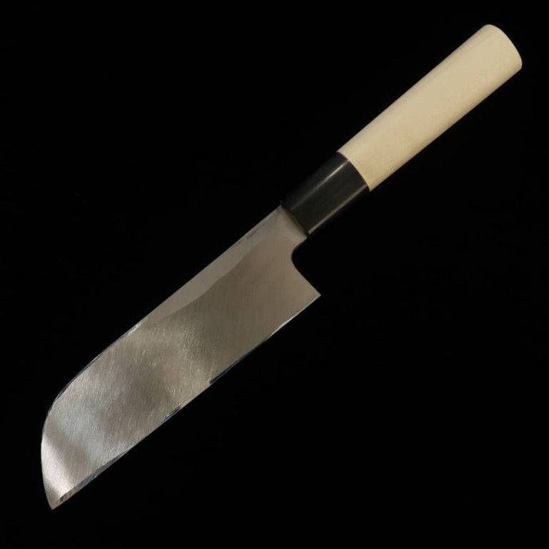 MIURA Menkiri, Japanese Steel, Buffalo-Burgundy Chestnut Handle (150mm)