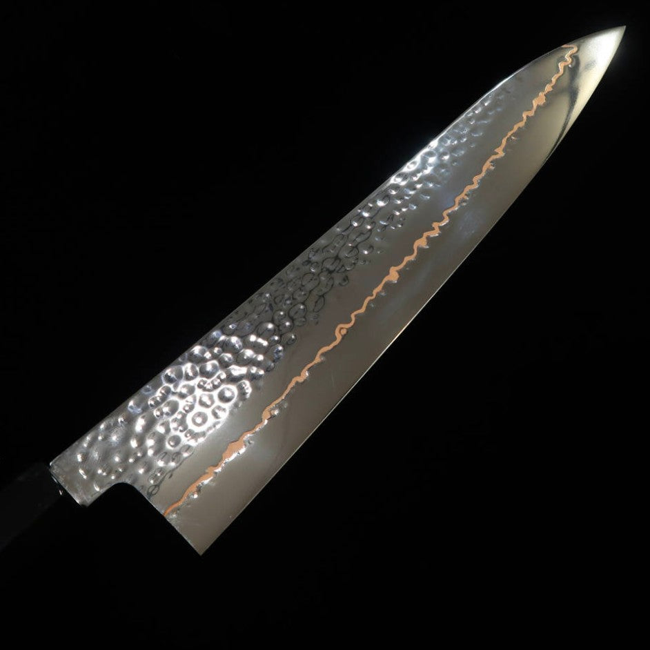 三浦MIURA 牛刀 SLD 鎚目 ウェンジ八角柄 (210mm)