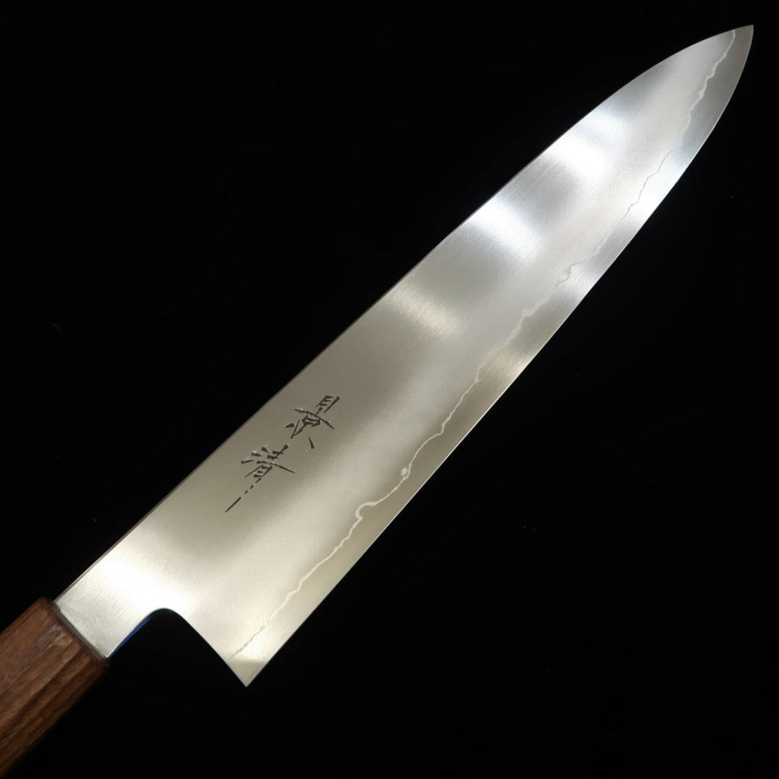 Gyuto KAGEKIYO Ginsan, Walnut Vertical Stripe Pattern (270mm)