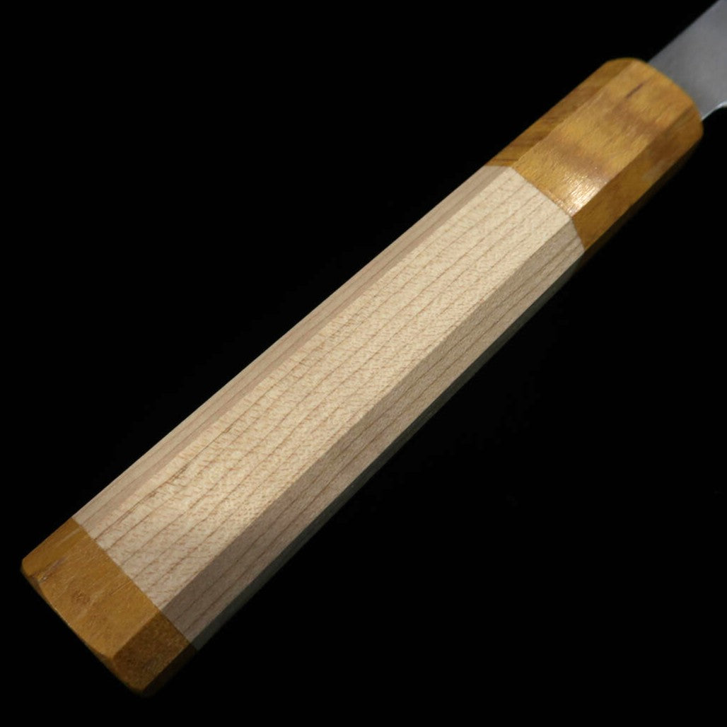 Gyuto MIURA Hikari SLD polido, cabo duplo de bordo -amarelo- (195mm)