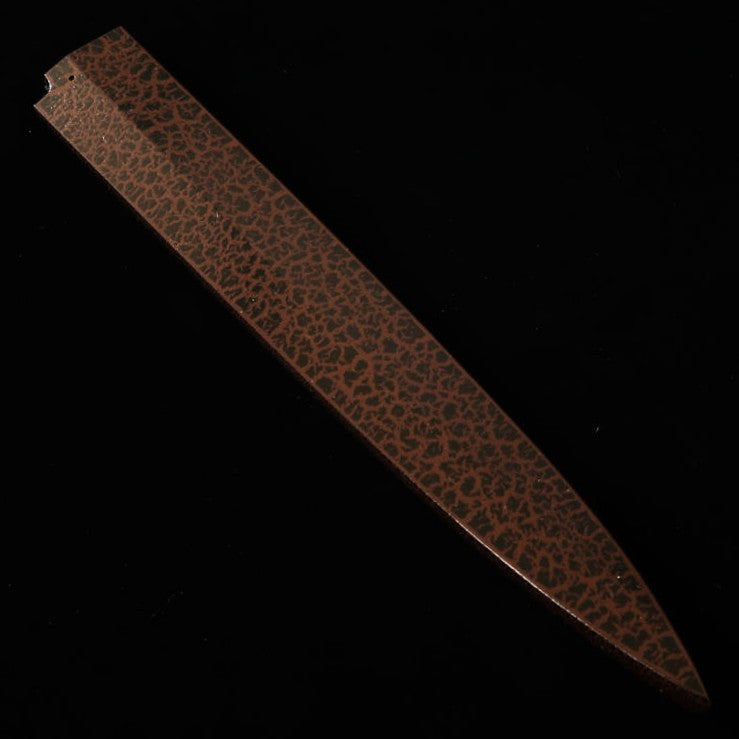 Knife Saya for Yanagiba Lacquered (Pine Bark) with Pin Hole (270/300mm)