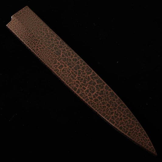 Saya para Yanagiba laqueada  (casca de pinheiro) sem furo (240mm)