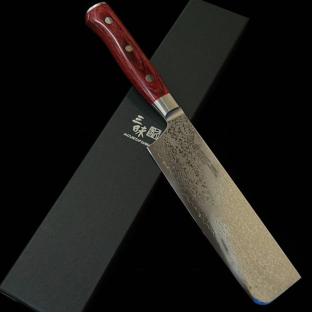 【新定番】三昧MCUSTA ZANMAI クラシックプロ3 紅蓮 菜切 (165mm)