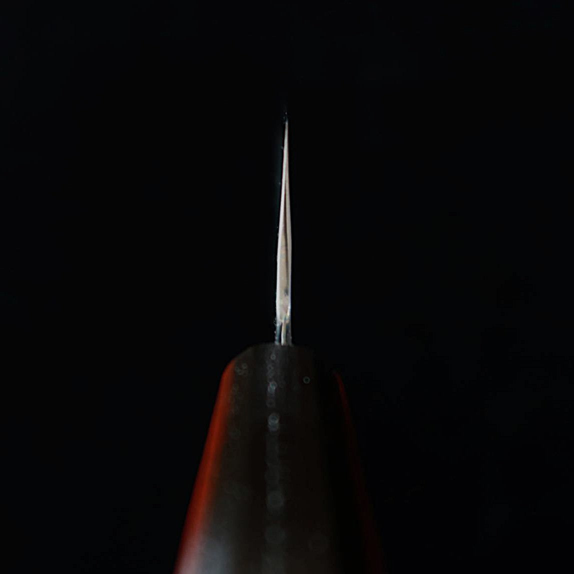 Kagekiyo KAGEKIYO Acier blanc n°1 Urushi rouge laqué Gyuto japonais (240/210 mm)