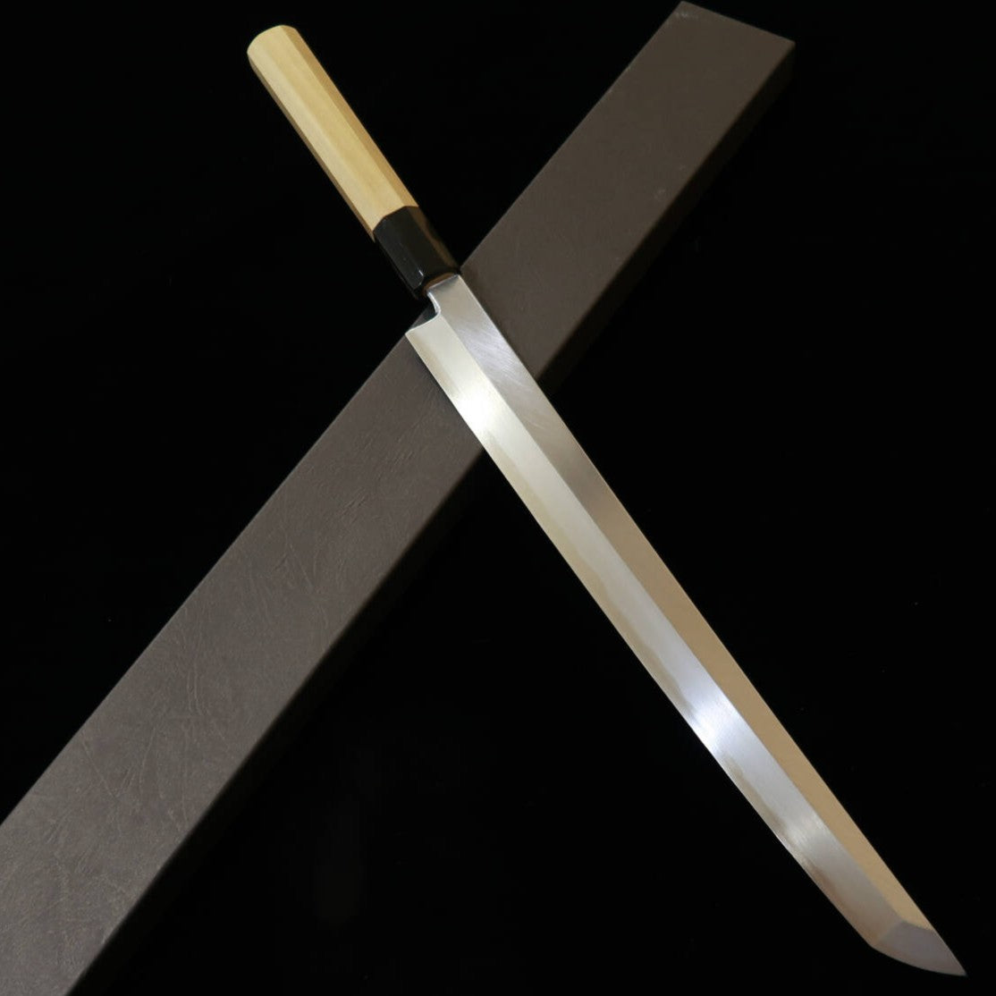 三浦MIURA 先丸蛸引 青紙二号 朴八角柄(300mm)