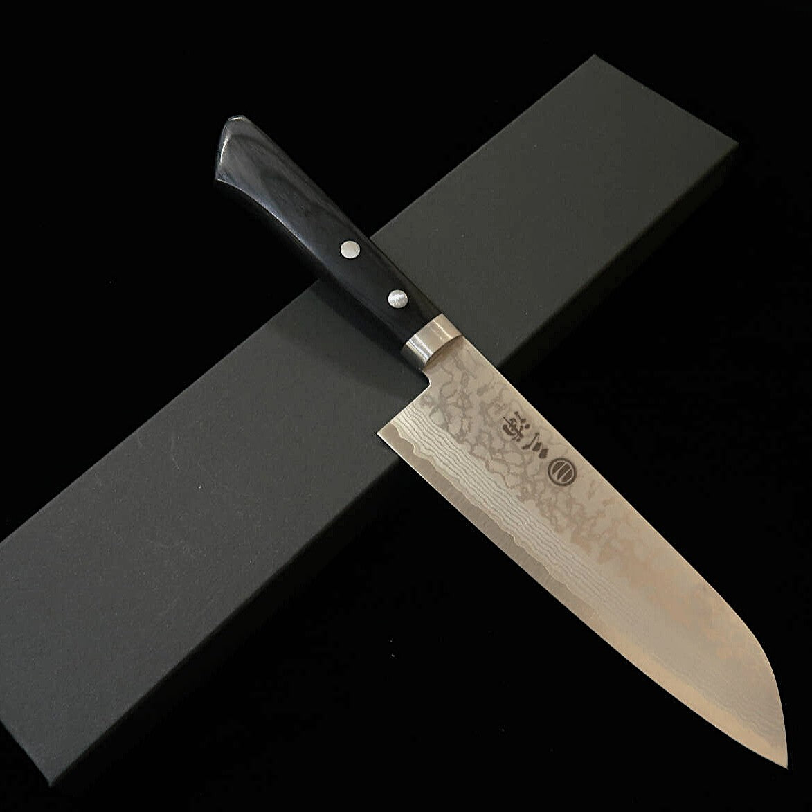 MIURA - Sairyu - Santoku - VG10 - Manche occidental noir (165 mm)