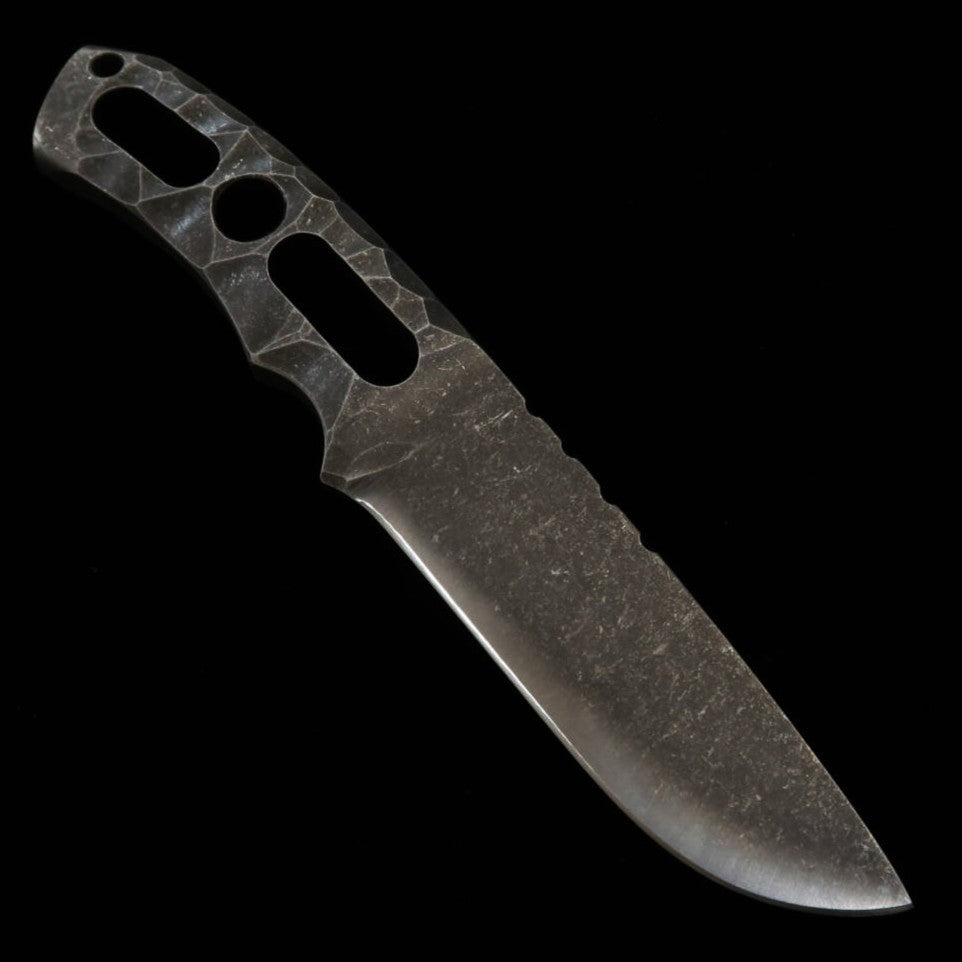 Asurah Knives タフネス ブッシュクラフトナイフ DC53 サンドブラスト仕上げ(100mm)