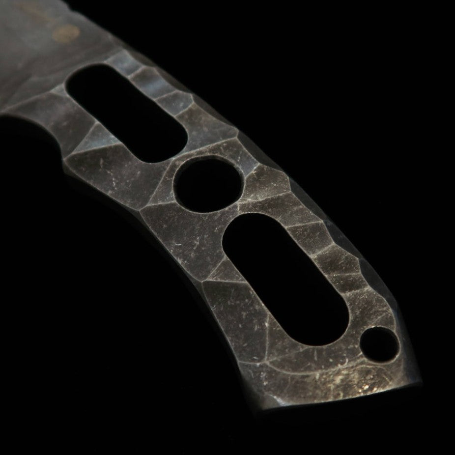 Asurah Knives タフネス ブッシュクラフトナイフ DC53 サンドブラスト仕上げ(100mm)