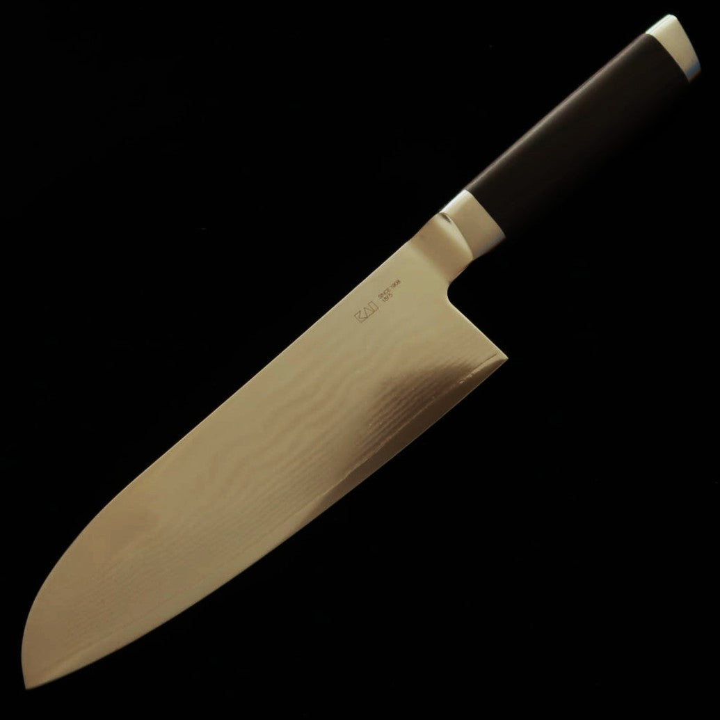 Seki Magoroku Damascus AE-5200 Santoku Knife (165mm)