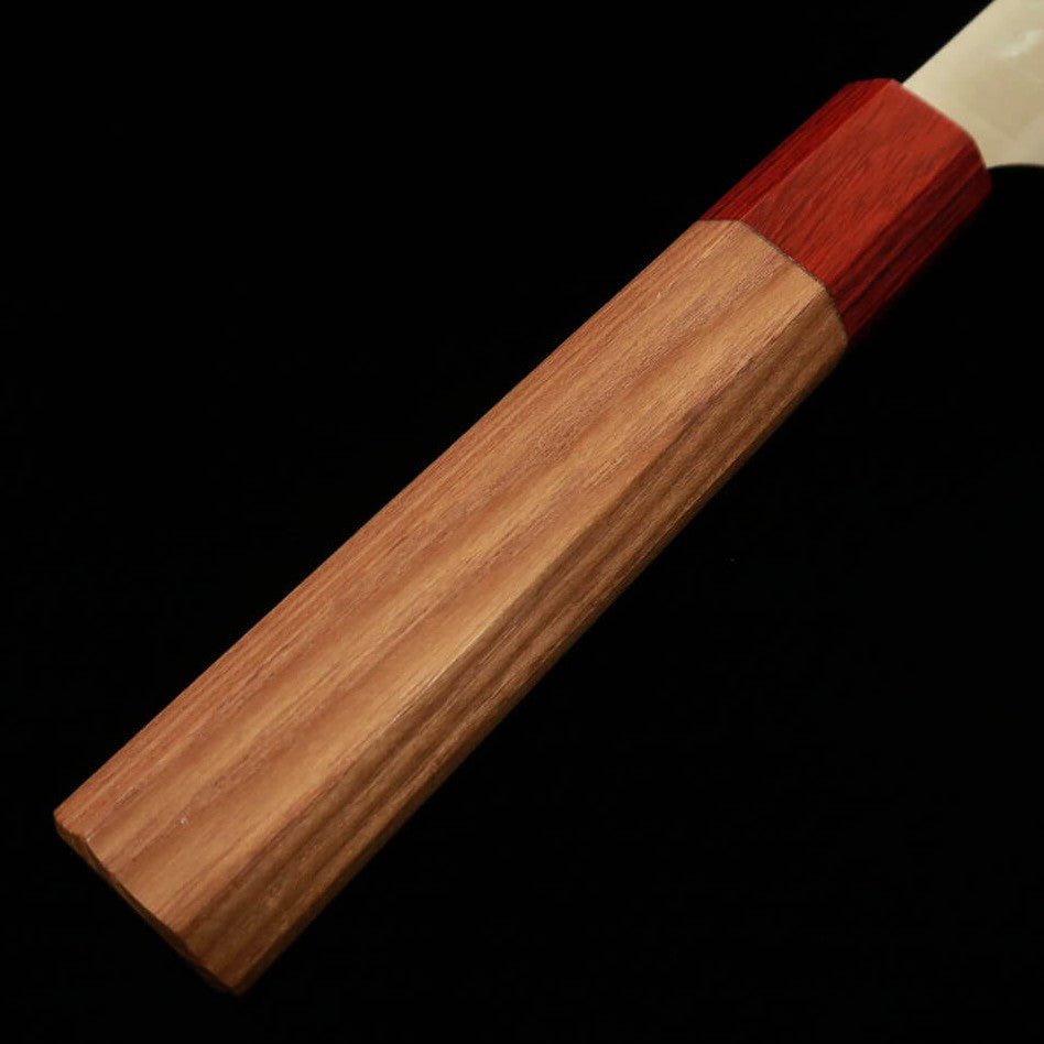 STYLE-K 黒崎真 - 流星 ‐ ペティナイフ 青紙スーパー アメリカンチェリー柄 (150mm)