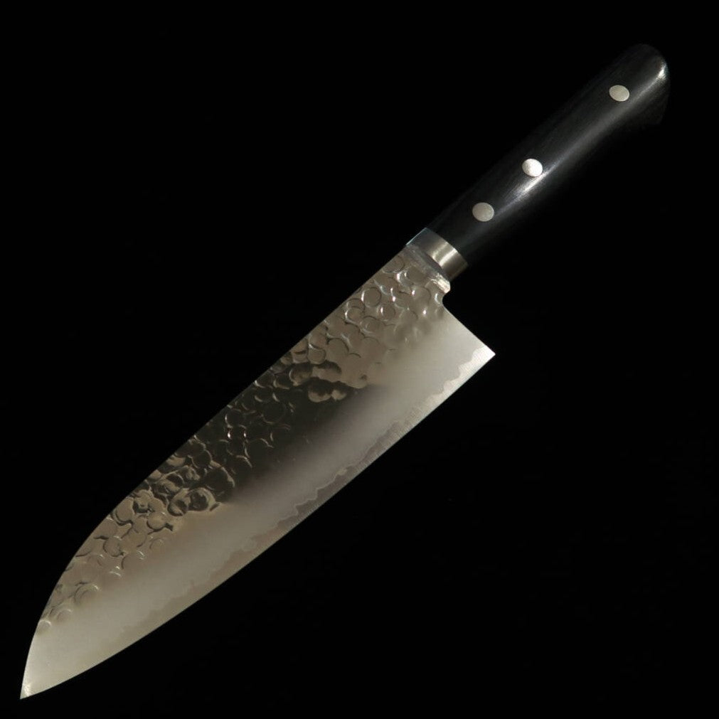 V.ROAD Santoku VG10 martilleado mango de madera laminada (165mm)