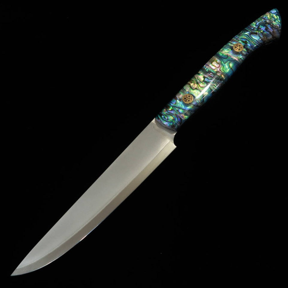 NIGARA Steak Knife SG2 with Mother-of-Pearl Handle (130mm)
