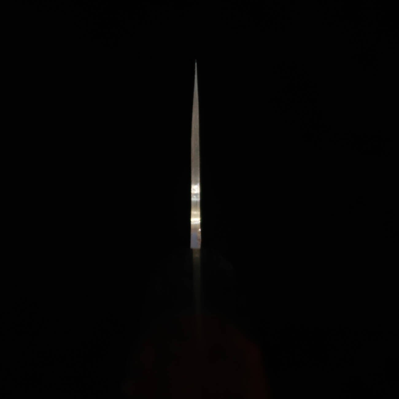 SAJI TAKESHI Aogami #2 Damasco de color Santoku Mango octogonal de palisandro (180 mm)