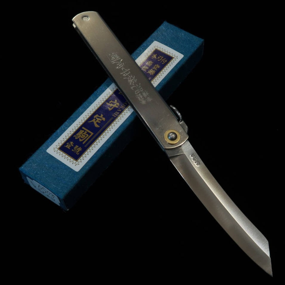 HIGONOKAMI Higo-no-kami VG10 tout acier taille extra-large (120 mm)