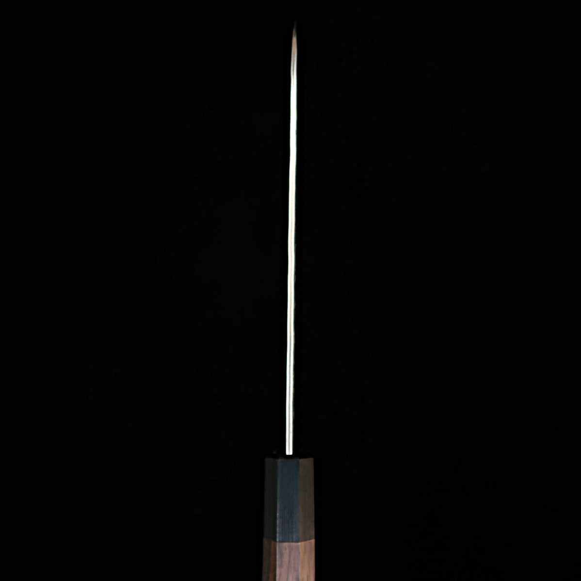 二唐刃物鍛造所NIGARA VG XEOS 槌目ダマスカス 三徳 紫檀柄 (170cmm)