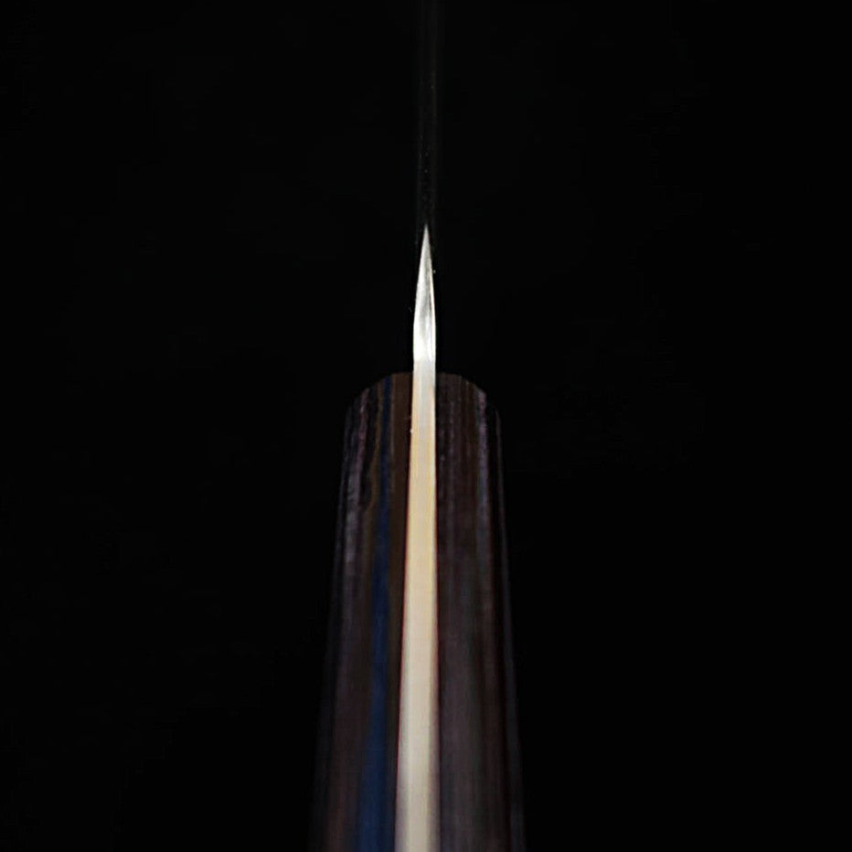MIURA Petty Gin-san n°3 finition Nashiji manche violet (135 mm)