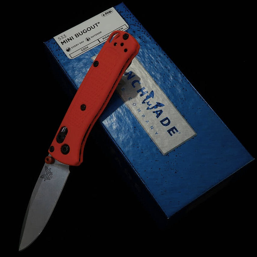 BENCHMADE 533 Mini Bugout Naranja (72mm)