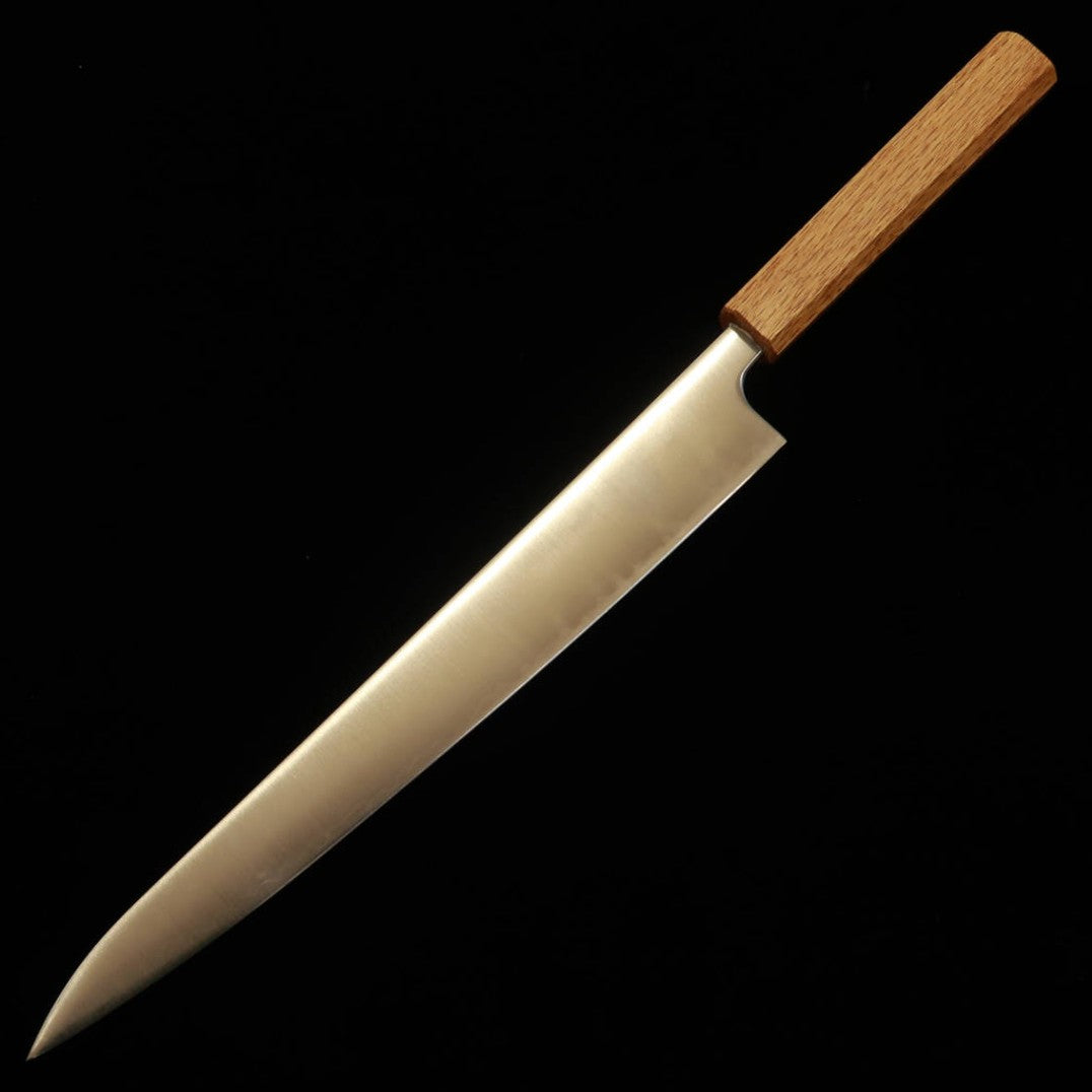 【OUTLET】三浦MIURA 筋引 粉末ハイス鋼 樫八角柄 (270mm)不良有り