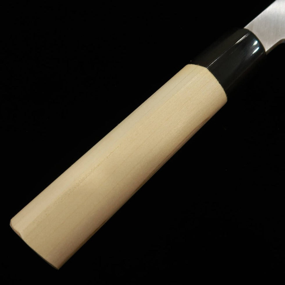 Miura Hamo Knife, Shirogami No. 2, Buffalo Buffalo Round Handle (330mm)