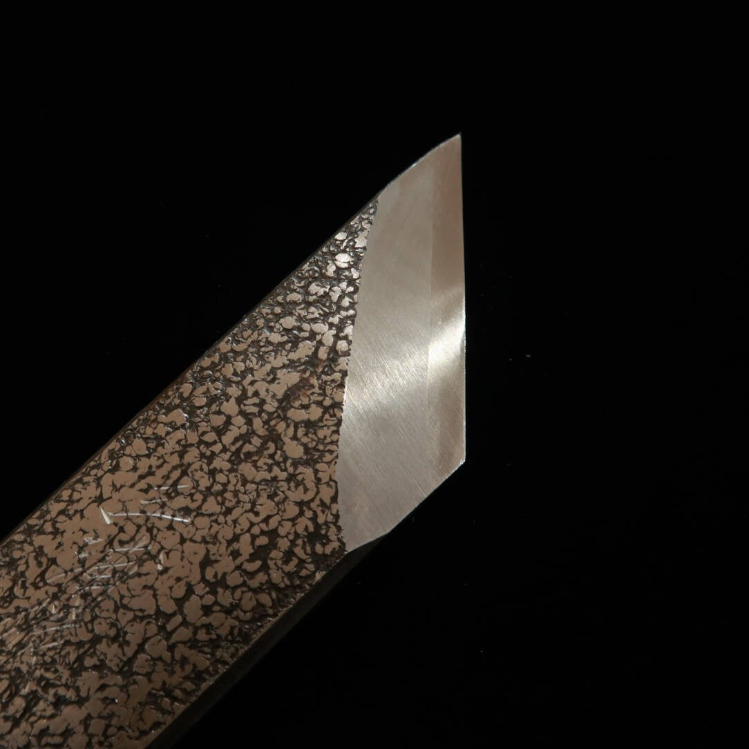 MIURA Unagi-saki Tipo Osaka Acero Blanco No.2 Martillado (55mm)