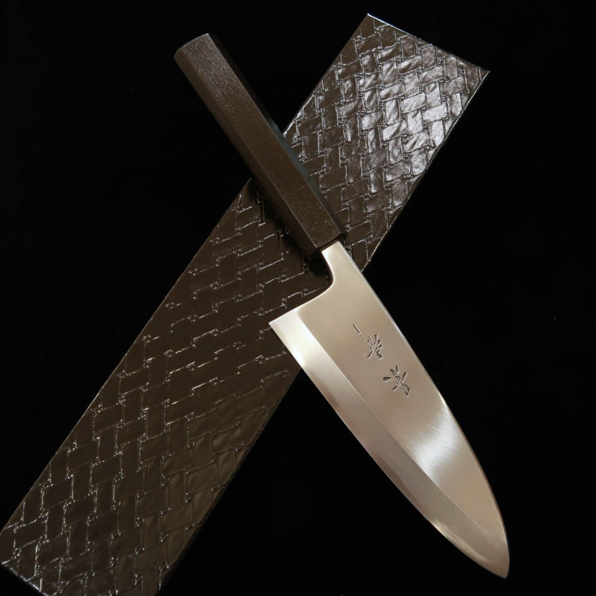 KAGEKIYO Deba, Shirogami No. 2, Lacquer Handle (165mm)