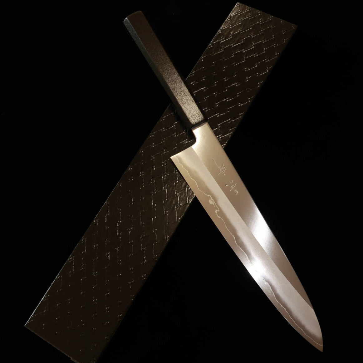 Gyuto KAGEKIYO Ginsan Lacquered Octagonal Handle (210/240mm)